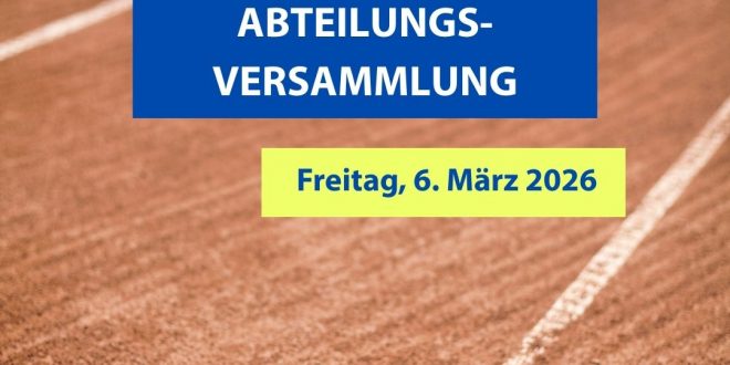 Einladung Abteilungsversammlung