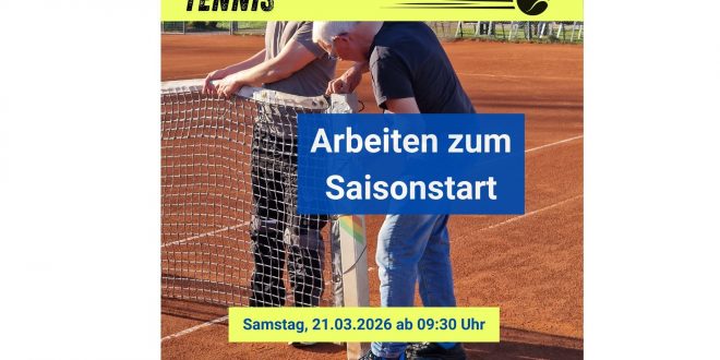 Arbeiten zum Saisonstart